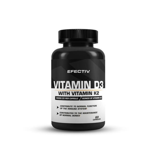 Efectiv Nutrition Vitamin D3 with K2