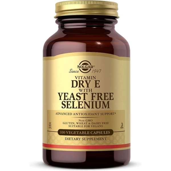 Solgar Vitamin E with Yeast Free Selenium