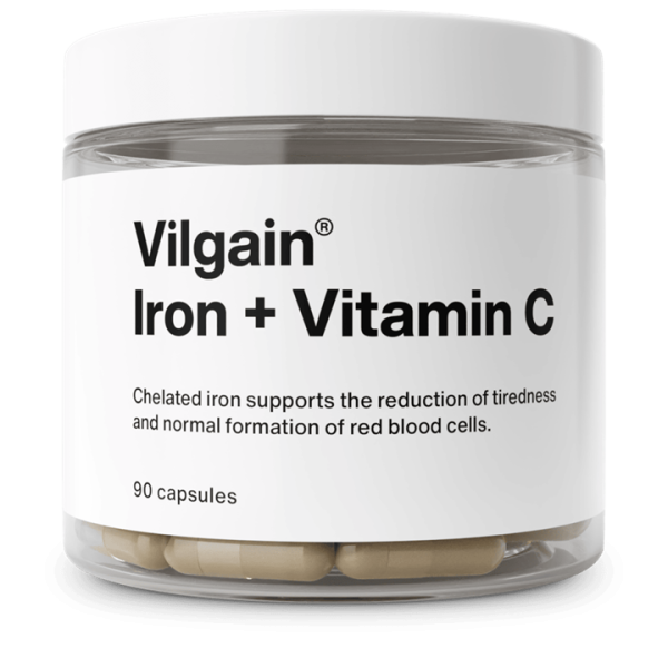 Vilgain Iron + Vitamin C 90 Caps