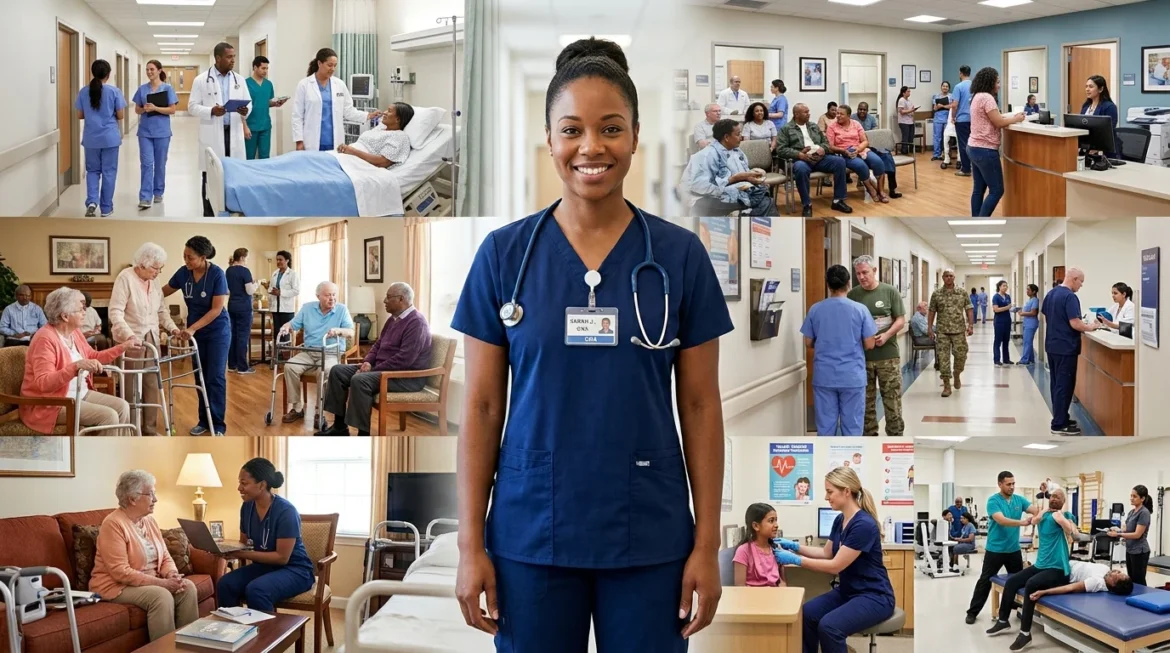 where do cnas work